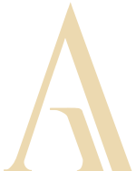Albion Monogram A Champagne Gold